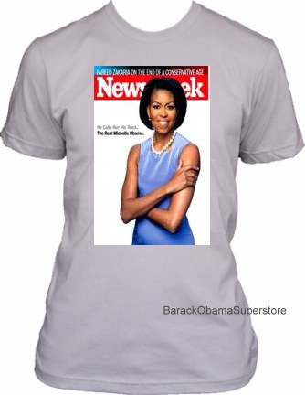 MICHELLE OBAMA COLLECTIBLE HISTORIC COVER T-SHIRT