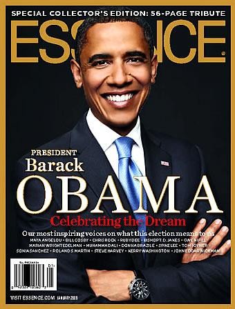 ESSENCE MAGAZINE SPECIAL COLLECTOR'S EDITION BARACK OBAMA COVER