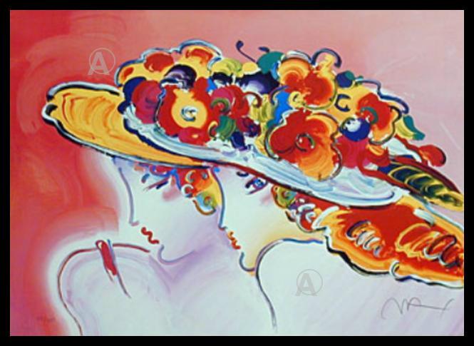 PETER MAX FRIENDS LITHOGRAPH