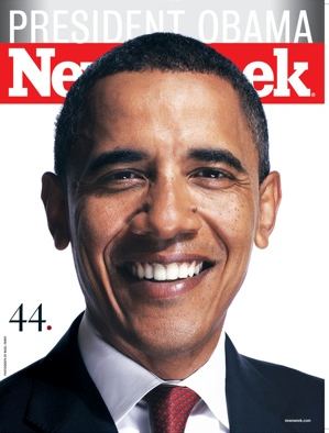 NEWSWEEK MAGAZINE BARACK OBAMA 44TH PRESIDENT COVER ISSUE 2008