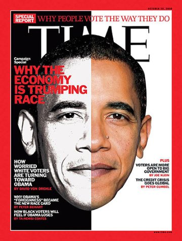 TIME MAGAZINE BARACK OBAMA ECONOMY COVER ISSUE 2008
